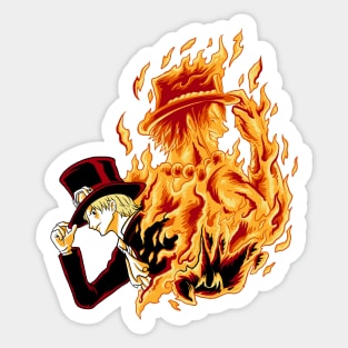 flame of brother Sticker